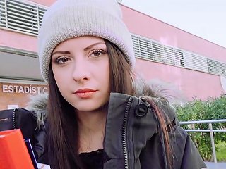 Hot Euro Teen Rebecca Volpetti Ass Fucked In Public Pov